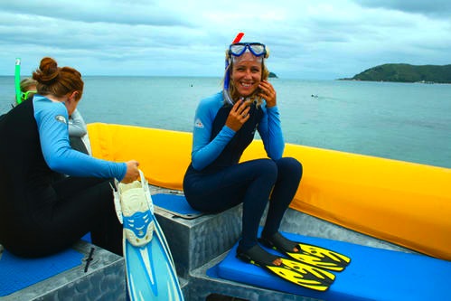 Matériel de snorkeling pour fille